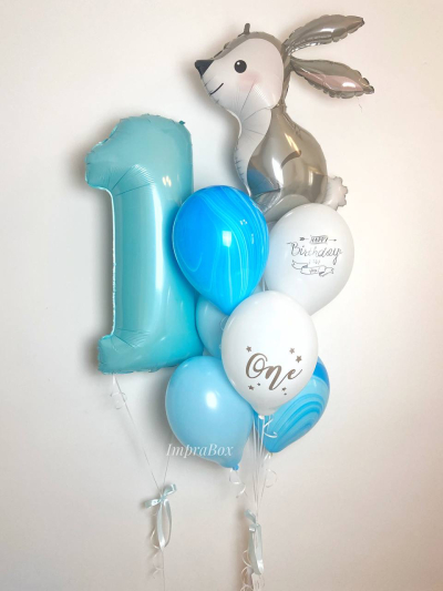 Zajączek - zestaw na Roczek (rozmiar M)