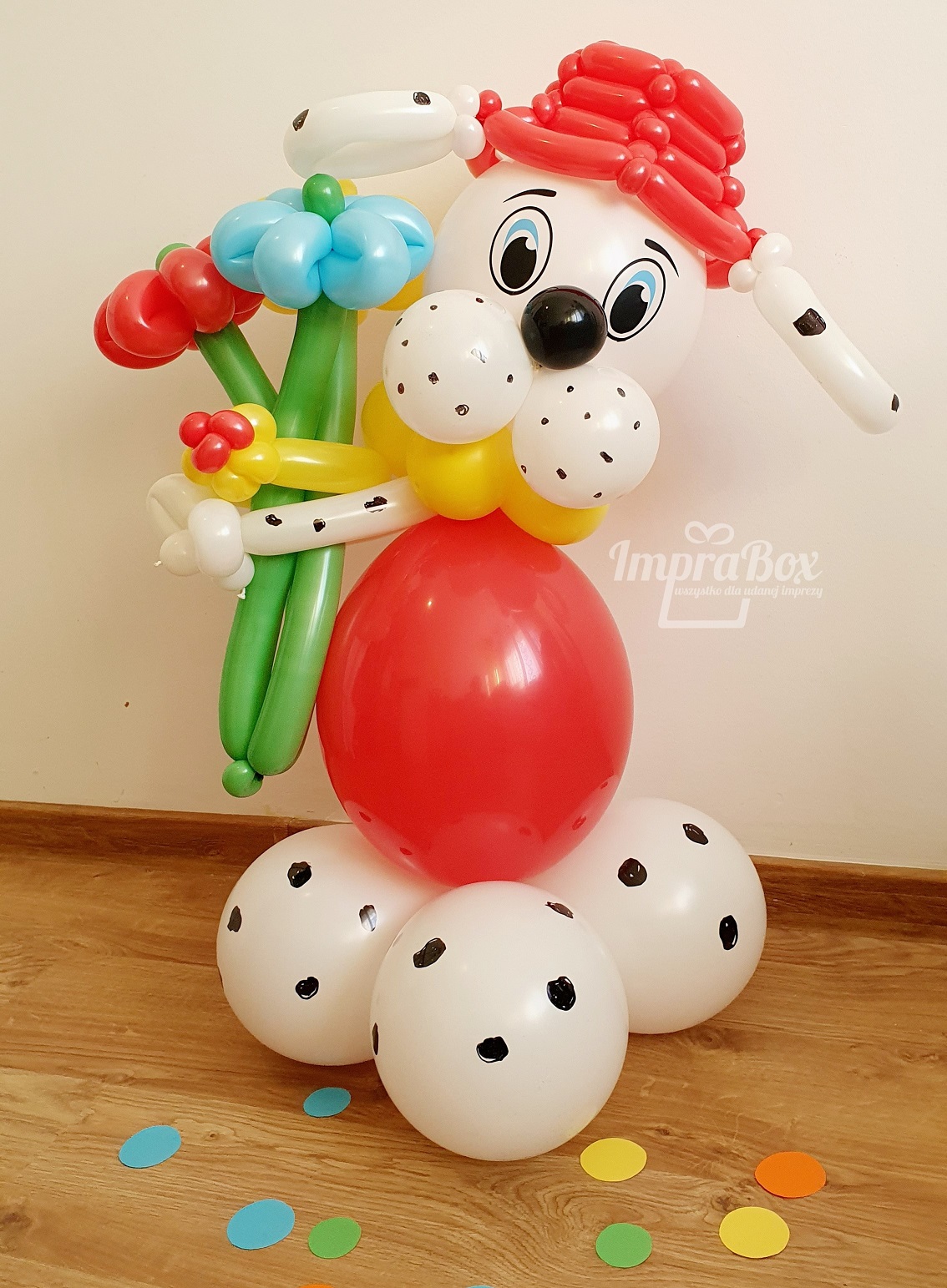 Marshall_figura_balonowa_w_stylu_Psi_Patrol