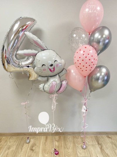 Zestaw Króliczek z cyferką